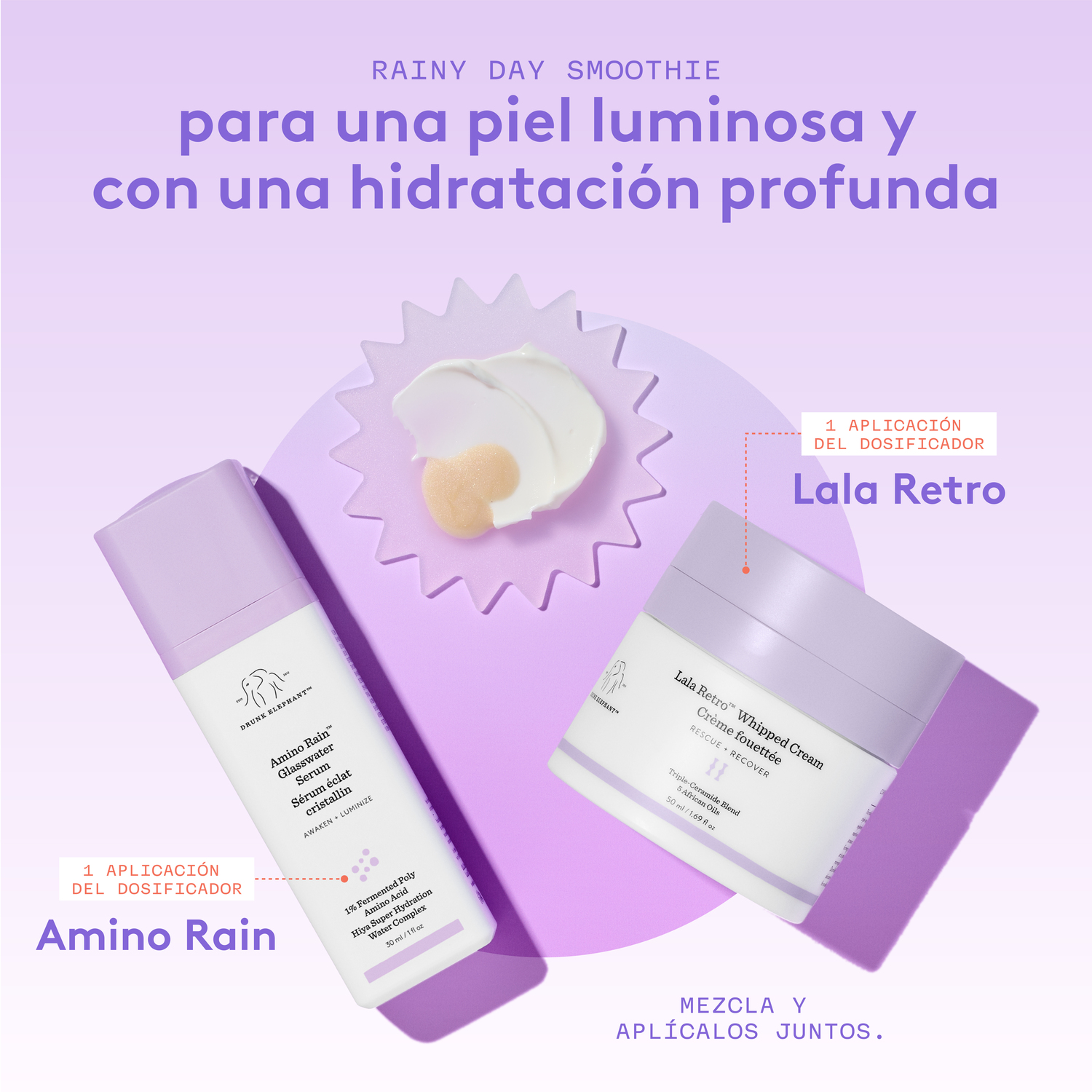 AMINO RAIN™ GLASSWATER SERUM (SUERO FACIAL)